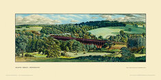 Welwyn Viaduct by Stanley Roy Badmin