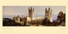 Canterbury Cathedral by Claude Buckle