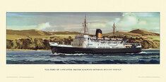 T.S.S. Duke Lancaster BR Heysham - Belfast by Claude Buckle