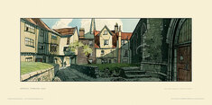 Norwich, Tombland Alley by James Fletcher Watson