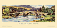 Old Bridge of Dee, nr Braemar by Kenneth Steel