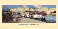 Gourock & Dunoon Car Ferry, Firth of Clyde by Alasdair Macfarlane