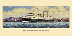 Wemyss Bay & Rothesay Car Ferry, Firth of Clyde by Alasdair Macfarlane