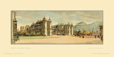 Edinburgh, Palace of Holyroodhouse by Sir Henry George Rushbury