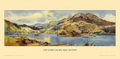 Loch Katrine and Ben Venue by  Merriott