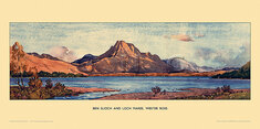 Ben Slioch and Loch Maree by William Douglas Macleod