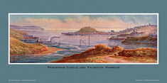 Pendennis Castle & Falmouth Harbour by Claude Montague Hart