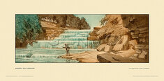 Aysgarth Falls by Cyril H Barraud