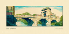 Monnow Bridge, Monmouth by Reginald Montague Lander