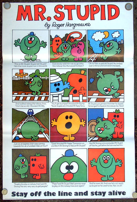 MR MEN ROGER HARGREAVES ORIGINAL CLASSIC BR ARTWORK POSTER