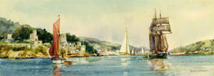 Dartmouth, Devon by Frank H Mason