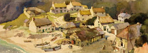 Cadgwith, Cornwall by Jack Merriott