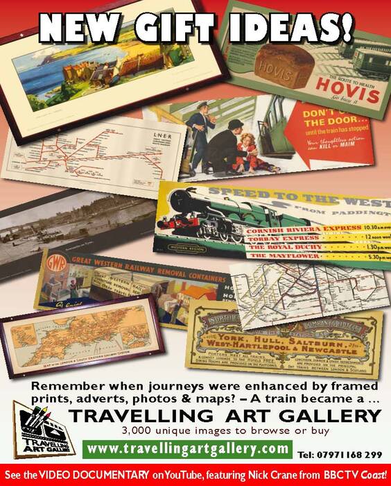 New 2025 Travelling Art Gallery Advert
