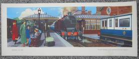 Original Railway Carriage Print 