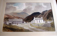 YEW TREE FARM, CONISTON. Watercolour by JAMES FLETCHER-WATSON