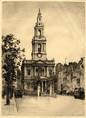 ST MARY LE STRAND CHURCH, LONDON. ORIGINAL ETCHING  by CYRIL H BARRAUD