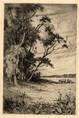 ESSEX LANDSCAPE. ORIGINAL ETCHING by CYRIL H BARRAUD