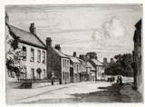 THE MILL, SILVER STREET, TROWBRIDGE? ORIGINAL ETCHING by CYRIL H BARRAUD