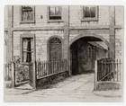 No. 4 'THE DOWN', TROWBRIDGE. ORIGINAL ETCHING by CYRIL H BARRAUD