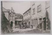 USHER'S BREWERY OR PITMAN FACTORY? ORIGINAL ETCHING by CYRIL H BARRAUD
