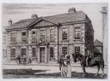 70 FORE STREET, TROWBRIDGE. ORIGINAL ETCHING by CYRIL H BARRAUD