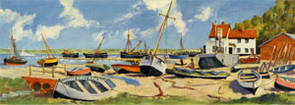 Pinmill, Suffolk by Charles King