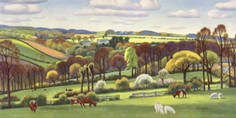 Cornish Vale by Adrian Allinson