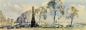 London, Cleopatra's Needle by Jack Merriott